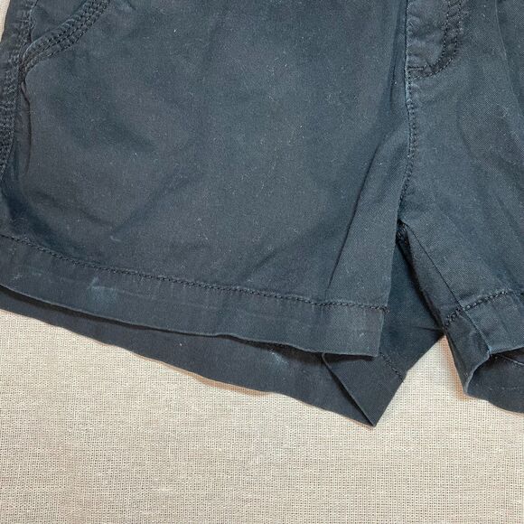 ELLE | Black Chino Shorts | Size 6 - Picture 6 of 8